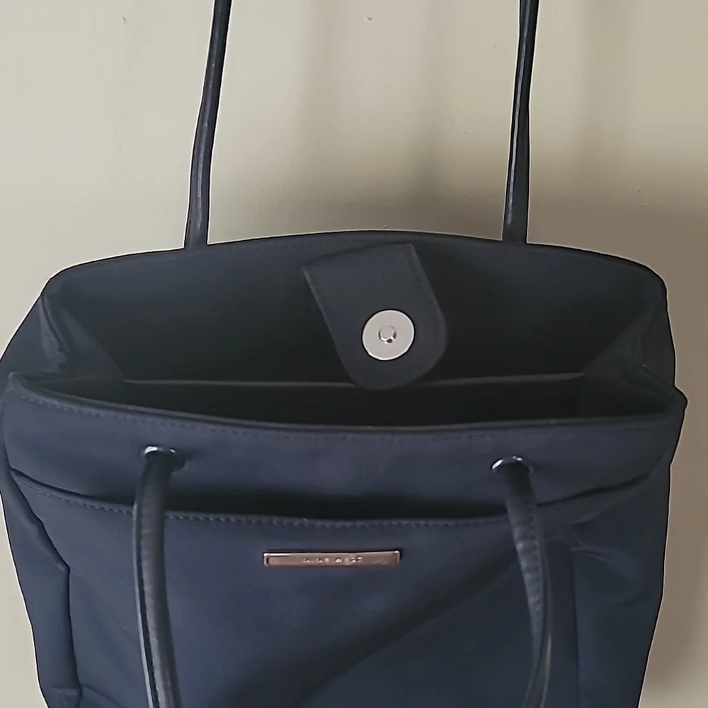 VINTAGE PURSE NINE WEST BLUE